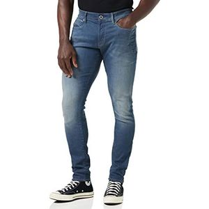 G-Star Raw Jeans heren Lancet Skinny Jeans , Gedragen in Gravel Blue C431-b844 , 29W / 34L