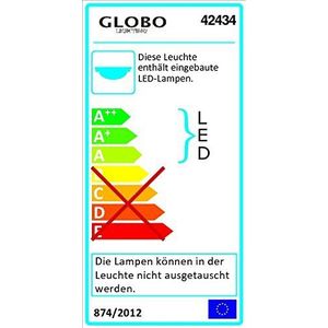 Globo 42434 ""OTTAWA"" LED-onderkastverlichting, kunststof, zilverkleurig