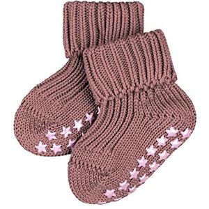 FALKE Uniseks-baby Slippersok Catspads Cotton B HP Duurzaam Katoen Noppen op de zool 1 Paar, Rood (Coralle 8808), 74-80