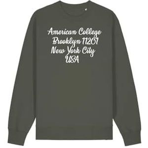 AMERICAN COLLEGE USA KAKI JOGGINGSET VOOR HEREN MAAT M DECONTRACTE, Groen, M