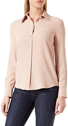 Pinko - Overhemden - Beige - Elegant Langarmshirt