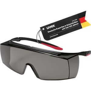 Uvex Super f OTG 9169 - Overbril voor brildragers - Veiligheidsbril tegen infrarood, UV, lassen - Oogbescherming voor HPL/IPL ontharing - metaalvrij, anti-condens en krasbestendig 14% (IR-ex 3)