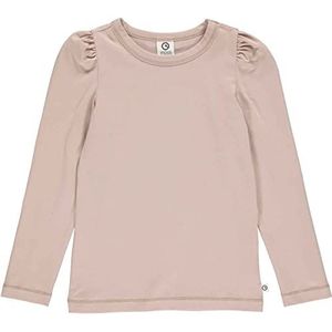 Müsli by Green Cotton Cozy Me Puff Sleeve T-shirt voor meisjes, Spa Rose, 140 cm