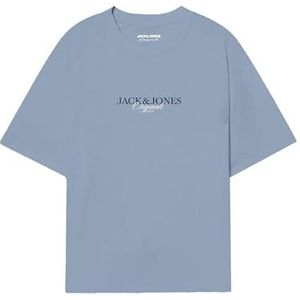 Jack & Jones - JORBILLYBURG TEE SS CREW NECK - T-shirt - Skyway