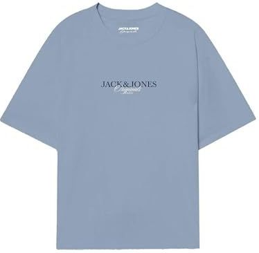 Jack & Jones - JORBILLYBURG TEE SS CREW NECK - T-shirt - Skyway