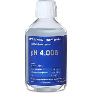Mettler-Toledo® NIST/DIN PH=4.006 bufferoplossing 25 °C 250 ml