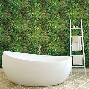 RoomMates RMK11567RL Green Living Wall Peel and Stick Afneembaar behang