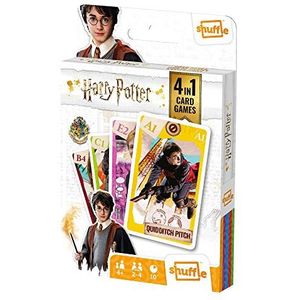Kaartspel, 5e Panel Harry Potter (Spaanse versie) – kaartspel met 4 snap-spelletjes, gezinnen, koppels en actiespel