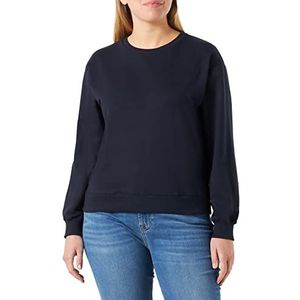 Basic - Sweater - Navy - 50% Katoen 50% Polyester