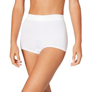 Sloggi Double Comfort H Short Panty voor dames, wit, 36