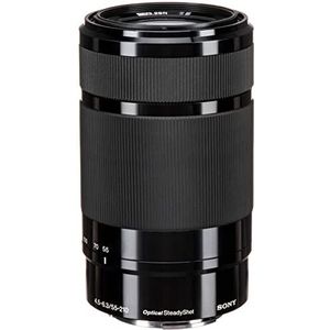 Sony SEL55210B.AE Tele-Zoomlens, (55-210 mm, F4.5-6.3, OSS, APS-C, Geschikt Voor A6000, A5100, A5000 En Nex Series, E-Mount, Zwart