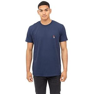 Unbekannt Heren Wally Emb T-shirt, navy, XL