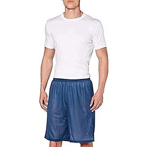 Joma Rookie basketbalshort omkeerbaar marineblauw-wit navy-wit, M