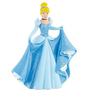 Bullyland 14023 - speelfiguur Walt Disney Cinderella, ca. 10 cm, detailgetrouw, ideaal als klein geschenk voor kinderen vanaf 3 jaar