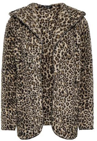 Only - CONTACT - Damesjack - All-over Motief - Relaxed Fit - Dierenprint