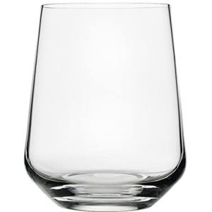 Iittala Essence waterglas 35 cl set van 4 gemaakt van glas, hoogte: 10 cm, 1027487