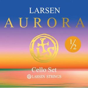 Larsen Aurora Cellosnaren medium Set 1/2 Medium