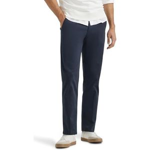 Lee Men's Extreme Motion Flat Front Regular Straight Pant Navy 28W x 30L