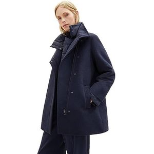 TOM TAILOR Dames 1037558 jas, 10668-Sky Captain Blue, L, 10668 - Sky Captain Blue, L