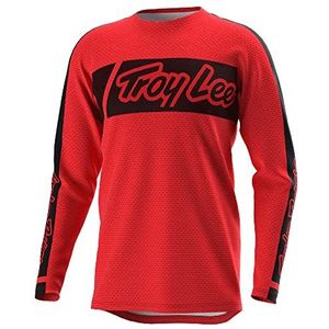 Troy Lee Designs Motocross SE Pro Air VOX shirt met lange mouwen, ultra geventileerd en licht, Rood, XL