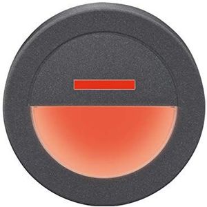 Daisalux aras - vloerlamp met RC-LED, rood, 230 V, opaal, grijs
