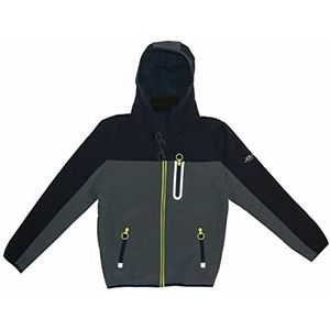 Anorak Joluvi Snaps Zwart voor kinderen, maat 14 jaar