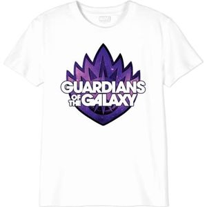 Marvel T-shirt voor meisjes, Wit, 10 Jaar