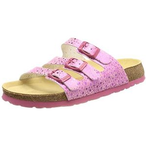 Superfit Pantoffels met voetbed voor meisjes, Roze 5570, 36 EU