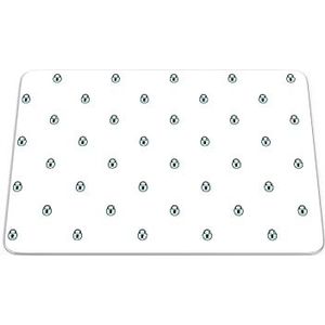 Bonamaison, Digitale druk, rechthoekig, muismat, antislip, voor kantoor en thuis, afmetingen: 22 x 18 cm