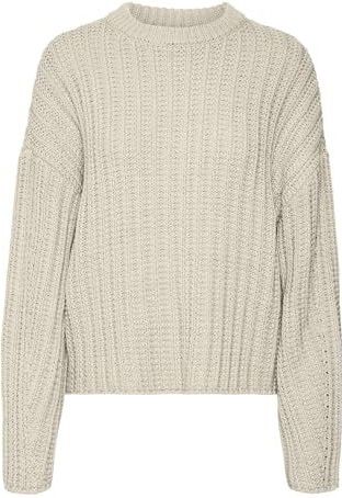 Trui - VMLUCINDA - Effen - Gerecycled Materiaal - Lange Mouw - Losse Pasvorm