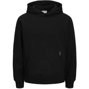 JACK & JONES Heren Jjfinny Sweat Hood, zwart, XXL