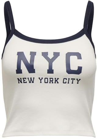 Tanktops - Cropped - O-hals - Mouwloos - Katoen - Regular Fit