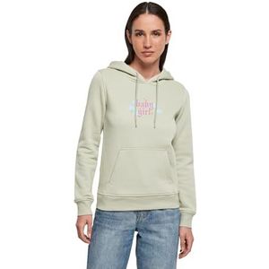 Miss Tee Capuchontrui voor dames Baby Girl Hoody, casual hoodie met opdruk op de voorkant, regular fit, maten XS - 5XL, softsalvia, L