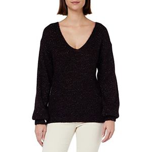 Morgan Pullover voor dames, Pruim, S