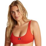 Calvin Klein - Swimwear - Bikinitop - Rood/Zwart