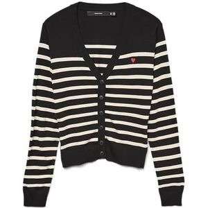 Vmdory - Gebreid Vest - V-Hals - Lange Mouwen - Regular Fit