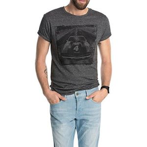 ESPRIT heren T-shirt met fotoprint - Slim Fit 074EE2K019