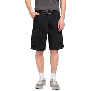 Lee Wyoming Cargo Casual shorts voor heren, zwart, 33W