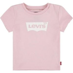 Levi's Lvg Batwing Tee 3ek825 T-shirt voor meisjes, Chalk Pink, 8 Jaren