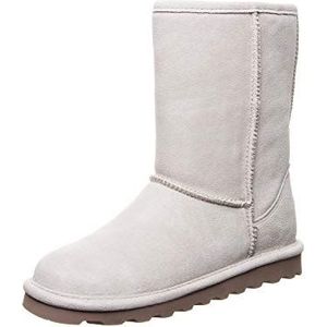 Bearpaw Dames Elle Korte Slouch Laarzen Wit Winter Wit 909 , 43