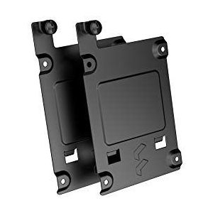 Fractal Design SSD Bracket Kit - Type B voor Define 7 Series en andere Select Fractal Design Cases - Zwart (2-pack)