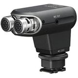 Sony ECM-XYST1M stereomicrofoon voor camera's & camcorder met multi-interface accessoire (120 graden geluid, microfoonuitgang, vlogging, geschikt voor o.a. A9, A7, A6000-serie, RX100-series) zwart
