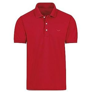 Trigema Uniseks baby poloshirt, rood (kersen), 80 cm