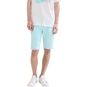 TOM TAILOR Heren bermuda shorts, 34921 - Caribbean Turquoise, 34