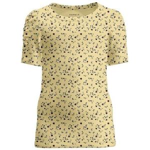 Bestseller A/S Meisjes NMFJANET SS XSL TOP shirt met lange mouwen, Double Cream, 92, Double Cream, 92 cm