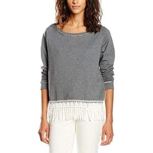 Blend Dames sweatshirt, grijs (dark grey melange 20044), XS