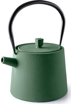 IBILI - Yame Theepot - Gietijzer - Zwart - 1,2 Liter - Geschikt voor Inductie