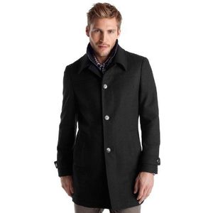 ESPRIT Collection Heren korte jas Slim Fit X33910, zwart (black 001), XXL
