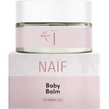 Naïf, Baby Balm Parfumvrij voor Baby & Kids, Vette baby zalf voor de extra schrale plekjes, Verzacht en herstelt de allerjongste huid en ondersteunt de huidbarrière, Zonder parfum, 100% Vegan, 75ML