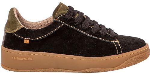 El Naturalista - GEO - Leren Sportschoenen - Zwart - Casual - Veters